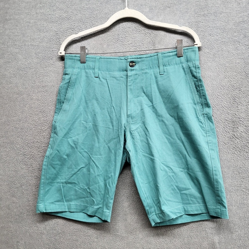 Nat Nast Men Shorts 30 Blue Gofl Chino Slash Pockets‎ Casual